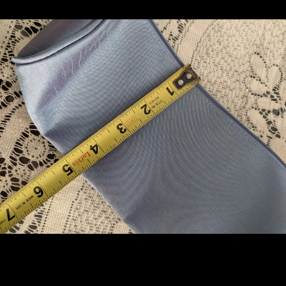 Vintage Rare Brush Accessories Bag Pouch Travel Makeup Cosmetic Bow Coquette